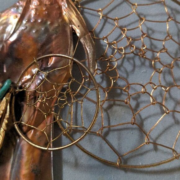 Vintage artisan Dreamweaver metal artwork - Picture 9 of 12